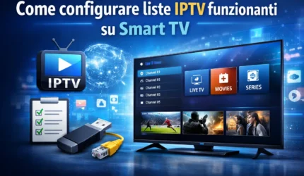 Come configurare liste iptv funzionanti su Smart TV